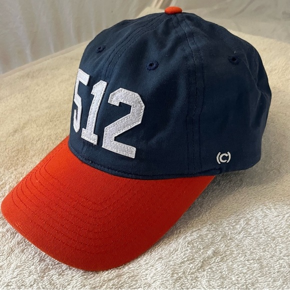 "512" Area Code - Adjustable Cotton Baseball Cap by (code)word - Picture 11 of 15
